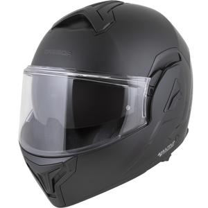Casque de moto modulable Cassida MultiFlip Solid Blackout noir mat