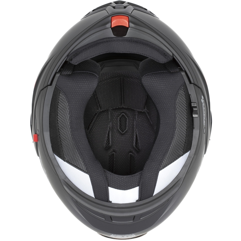 Casque de moto modulable Cassida MultiFlip Korp noir mat sable kaki
