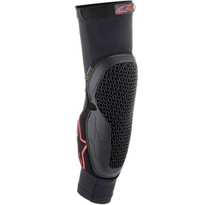 Coudières Alpinestars Bionic Flex noires et rouges