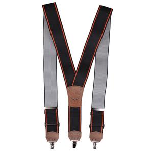Bretelles s motivem Moto noir-orange