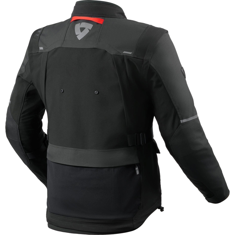 Veste de moto Revit Offtrack 3 H2O noire