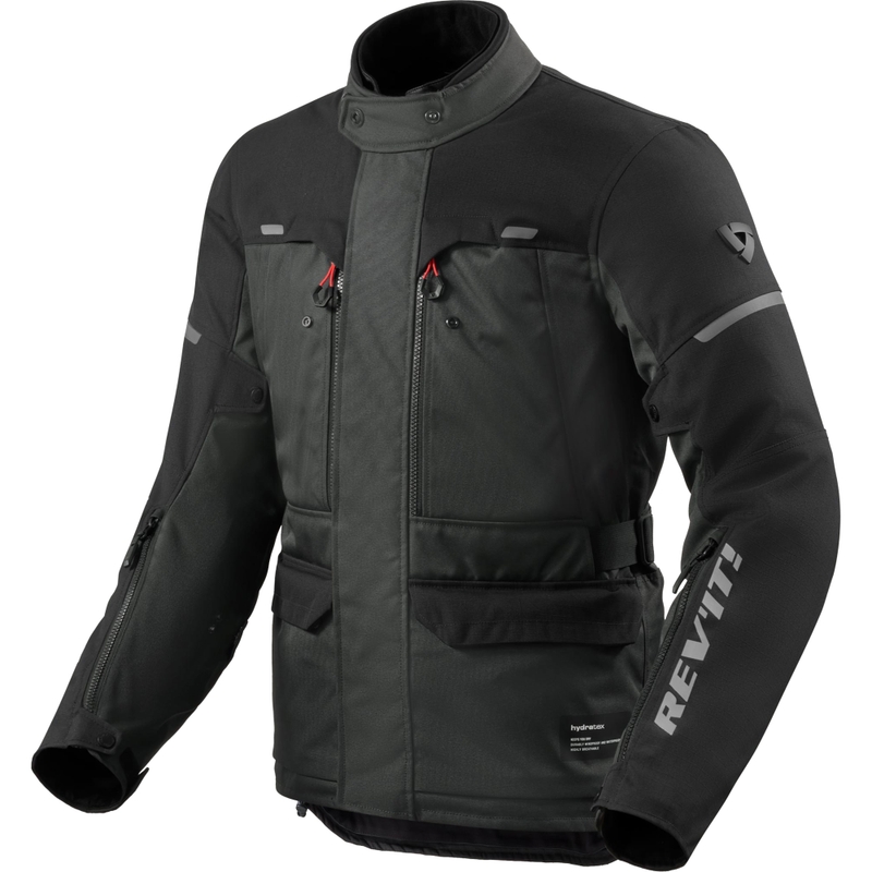 Blouson de moto Revit Outback 5 H2O anthracite-noir