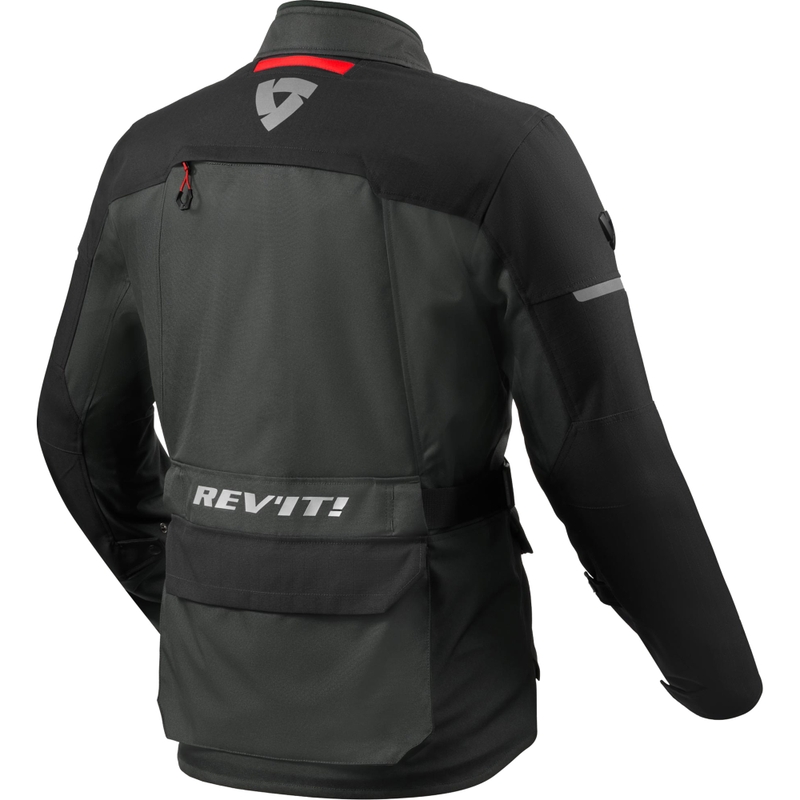 Blouson de moto Revit Outback 5 H2O anthracite-noir