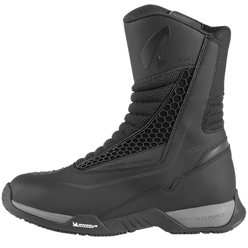 Bottes de moto pour femmes Forma Glider Lady Dry noir anthracite
