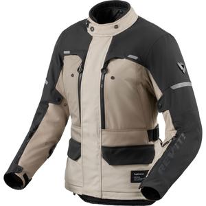 Veste de moto pour femme Revit Outback 5 H2O, couleur sable et noir