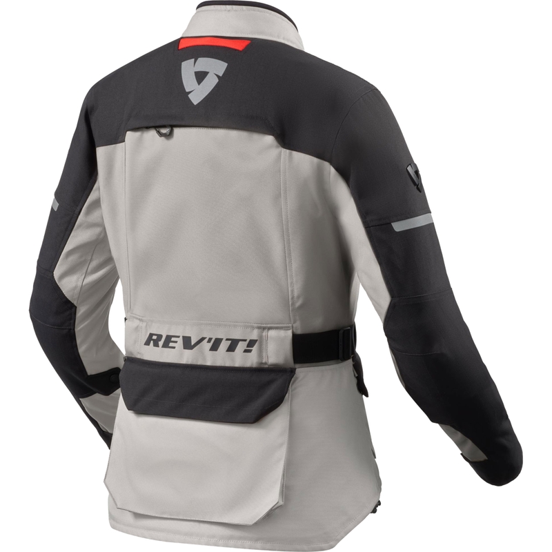 Veste de moto pour femme Revit Outback 5 H2O argent-noir