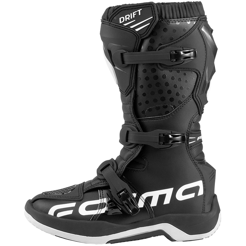 Bottes de moto pour enfants Forma Drift noires