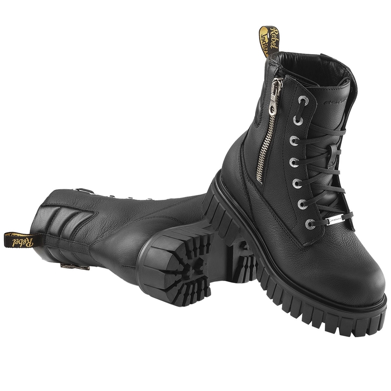 Bottes de moto pour femmes Forma Rebel Dry noires