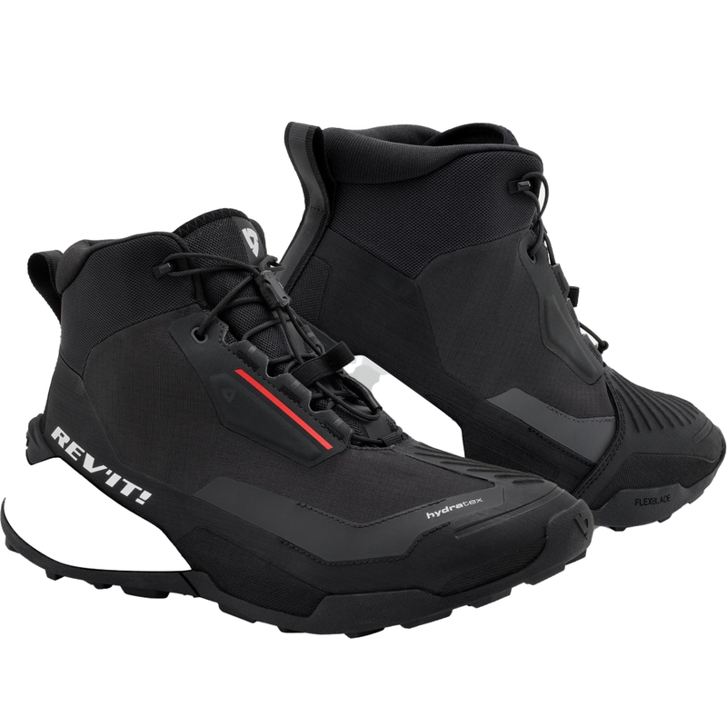 Bottes de moto Revit Subduction H2O noires et blanches