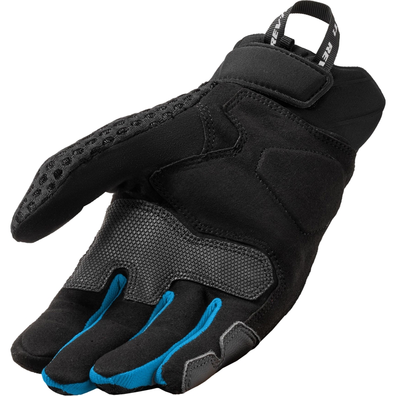 Gants de moto Revit Veloz rouge-bleu
