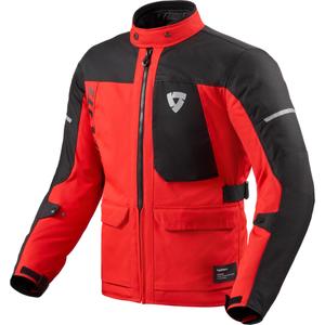 Veste de moto Revit Convergent H2O rouge-noir
