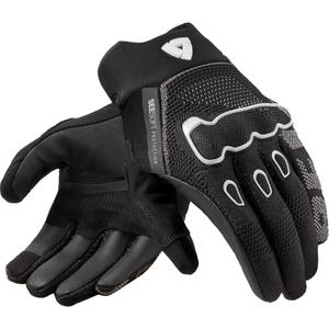 Gants de moto Revit Hyperspeed 3 noir et blanc