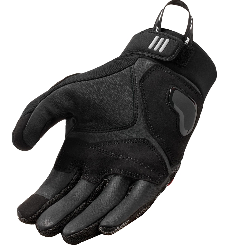 Gants de moto Revit Hyperspeed 3 noir et blanc