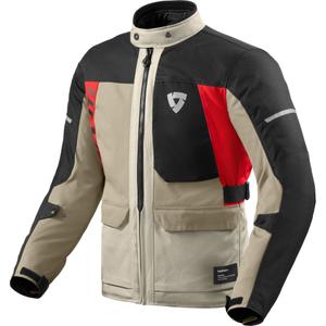 Veste de moto Revit Convergent H2O rouge sable