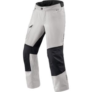 Pantalon de moto long Revit Convergent H2O argent-noir