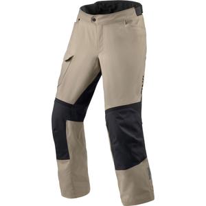 Short de moto Revit Convergent H2O, couleur sable et noir