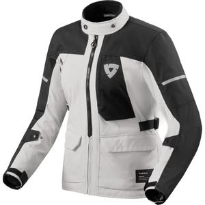 Veste de moto femme Revit Convergent H2O argent-noir