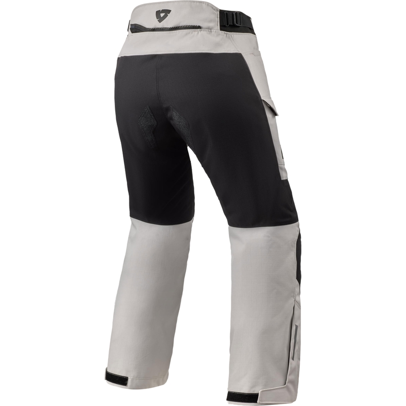 Pantalon de moto femme Revit Convergent H2O argent-noir