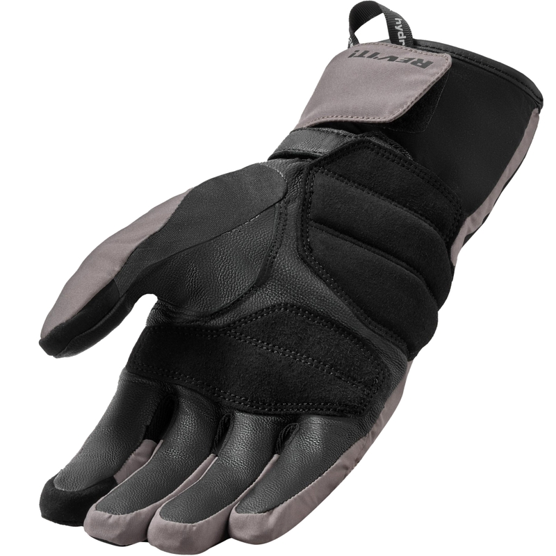 Gants de moto Revit Convergent H2O gris-noir