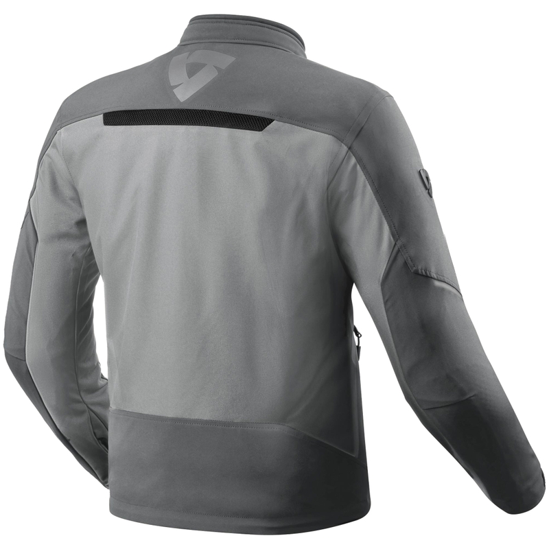Veste de moto Revit Venator H2O gris clair