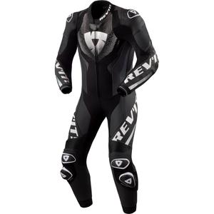 Combinaison de moto Revit One Piece Hyperspeed 3 Noir et Blanc
