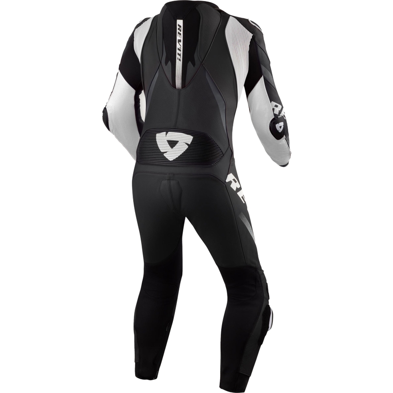 Combinaison de moto Revit One Piece Hyperspeed 3 Noir et Blanc