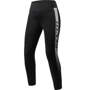 Leggings de moto pour femmes Revit Talia, noir et blanc