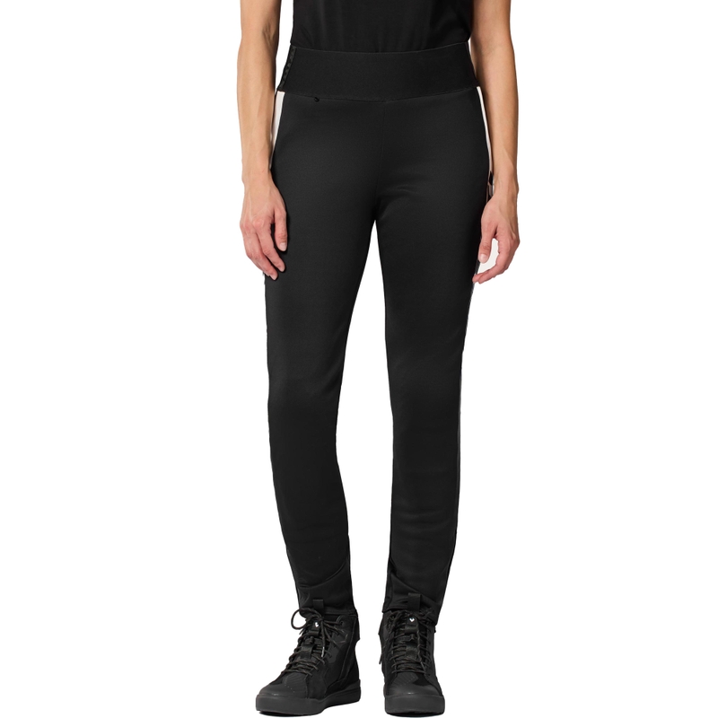 Leggings de moto pour femmes Revit Talia, noir et blanc