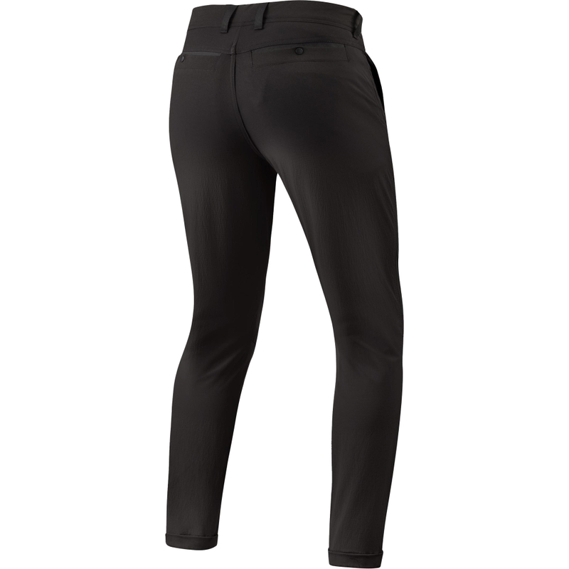 Pantalon de moto classique skinny en éponge Revit noir