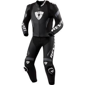 Combinaison de moto deux pièces Revit Argon 3 noir et blanc