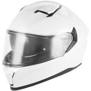 Casque intégral de moto NOX N402 blanc
