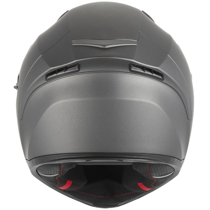Casque intégral de moto NOX N402, titane mat