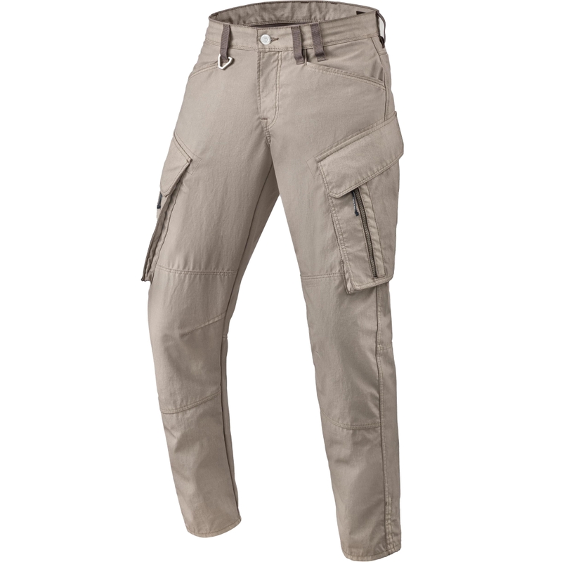 Pantalon de moto fuselé Revit Cargo Tristan couleur sable