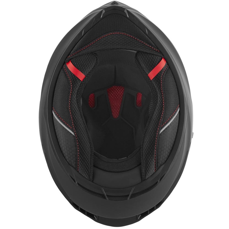 Casque intégral de moto NOX N402 noir mat