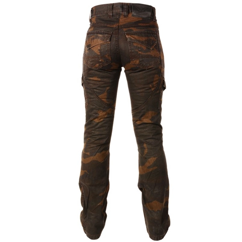 Jeans pour femmes Ayrton Camino marron camo soldes
