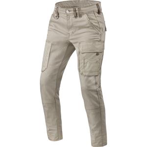 Jean de moto Revit Cargo Brant Slim Extra Cropped couleur sable