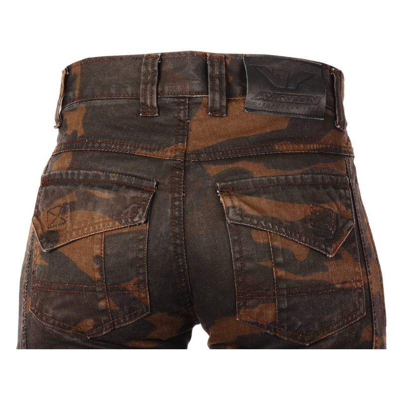 Jeans pour femmes Ayrton Camino marron camo soldes