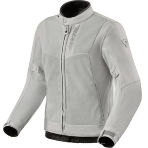 Veste de moto pour femme Revit Highcrest argentée