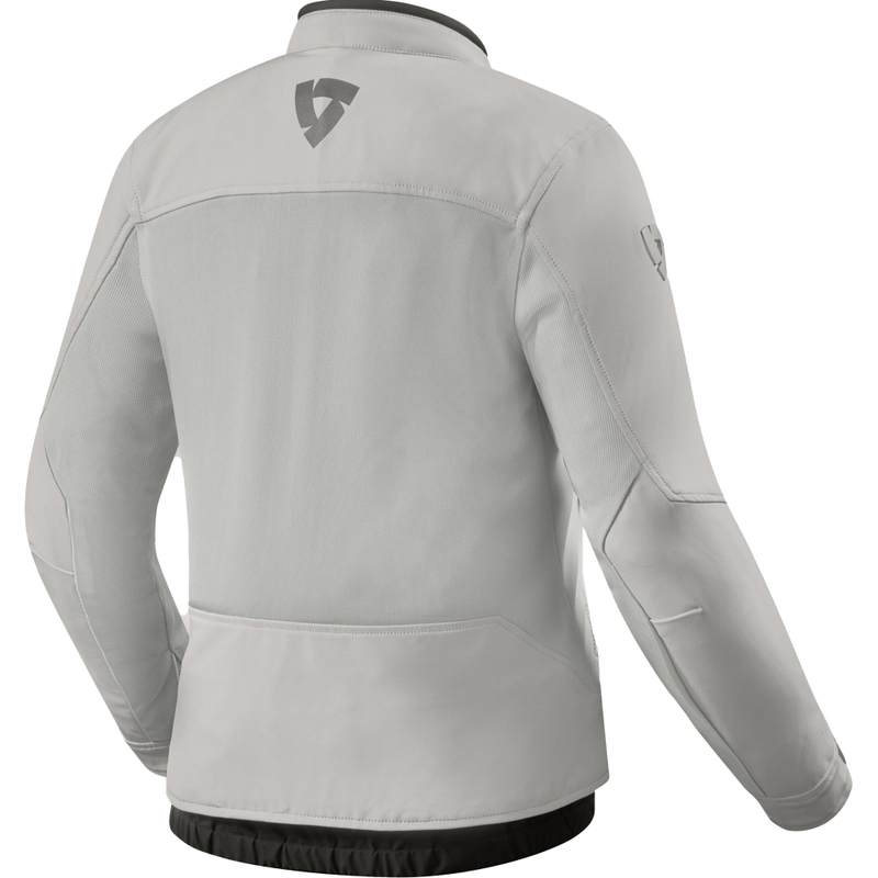 Veste de moto pour femme Revit Highcrest argentée