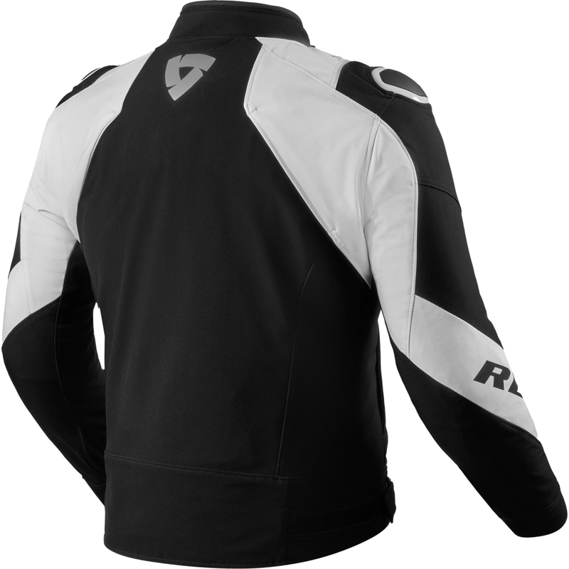 Veste de moto Revit Hyperspeed 3 H2O noir et blanc