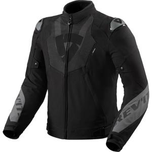 Veste de moto Revit Hyperspeed 3 H2O noir-gris