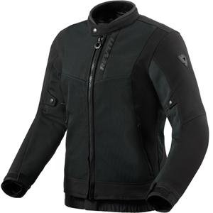 Veste de moto Revit Highcrest pour femme, noire