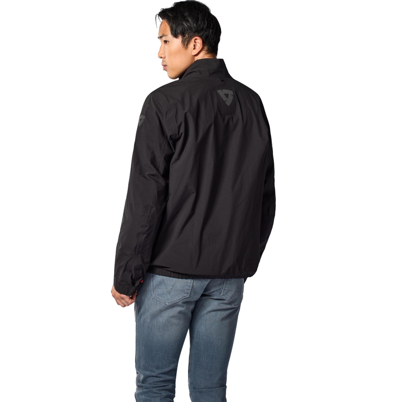 Veste de moto Revit Highcrest noire