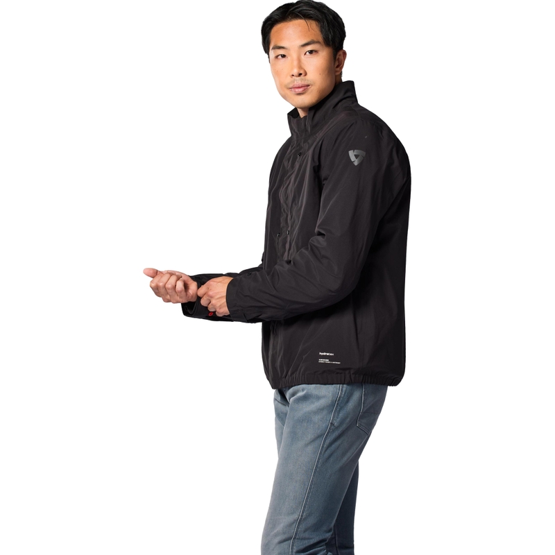 Veste de moto Revit Highcrest noire