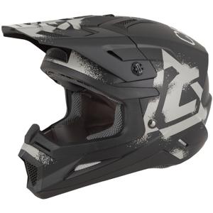 Casque de motocross Cassida Cross Cup 2 Crew, noir mat sable