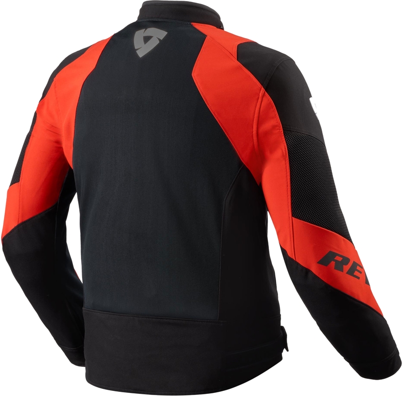 Blouson de moto Revit Hyperspeed 3 GT Air noir et rouge