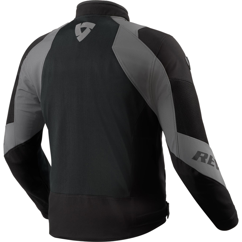 Veste de moto Revit Hyperspeed 3 GT Air noir-gris