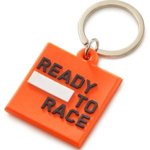 Porte-clés KTM en caoutchouc orange