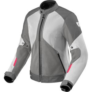 Veste de moto pour femme Revit Torque 3 H2O gris-rose