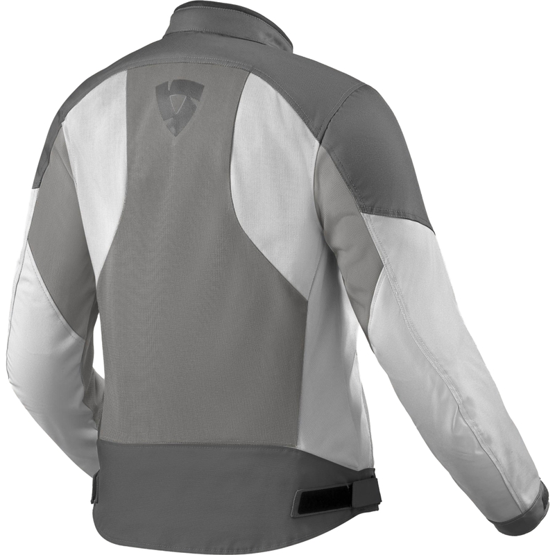 Veste de moto pour femme Revit Torque 3 H2O gris-rose